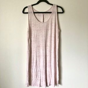 Stars Above Maternity Sleep Dress Pink